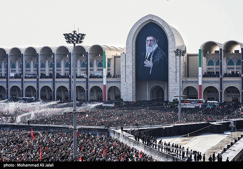  تشييع الامام الخامنئي , قائد الأمة المجاهد الشهيد  , قائد الثورة الإسلامية , 