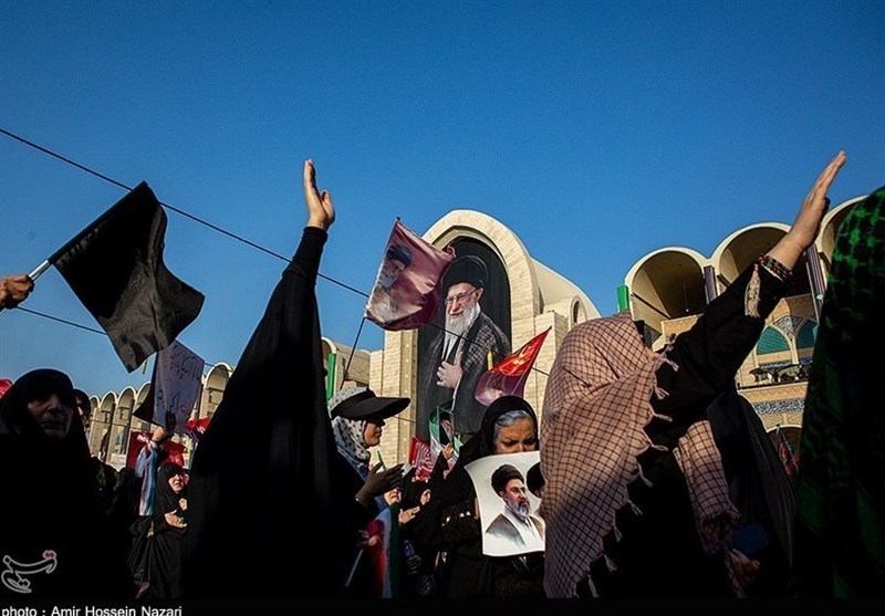 تشييع الامام الخامنئي ,