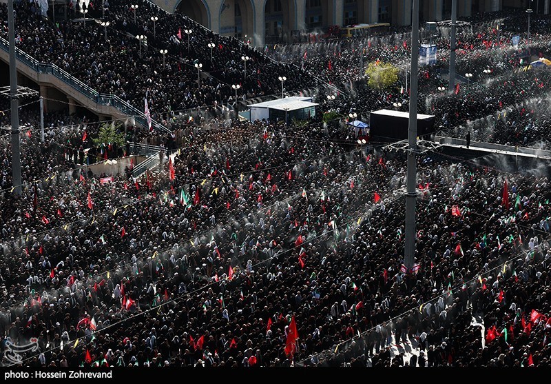  تشييع الامام الخامنئي , قائد الأمة المجاهد الشهيد  , قائد الثورة الإسلامية , 