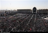 مراسم اقامه نماز بر پیکر امام شهید امت -2