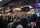 ثبت بیش از 7 میلیون سفر با مترو تهران تا صبح امروز