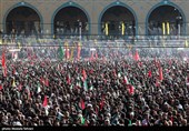 مراسم اقامه نماز بر پیکر امام شهید امت -3