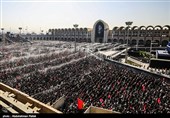مراسم اقامه نماز بر پیکر امام شهید امت
