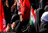 مراسم اقامه نماز بر پیکر امام شهید امت -4