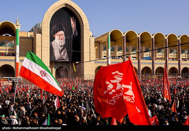  تشييع الامام الخامنئي , قائد الأمة المجاهد الشهيد  , قائد الثورة الإسلامية , 