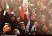 مراسم اقامه نماز بر پیکر امام شهید امت -4