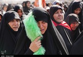مراسم اقامه نماز بر پیکر امام شهید امت