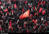 مراسم اقامه نماز بر پیکر امام شهید امت