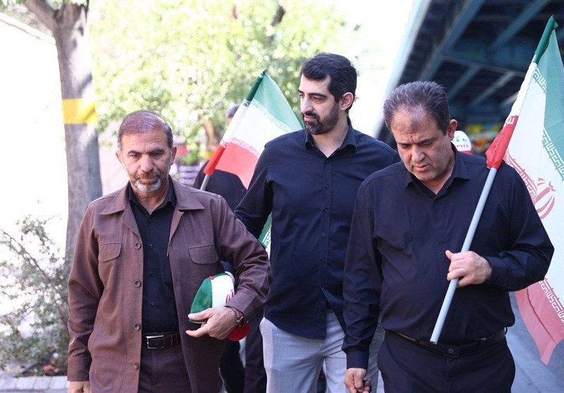 تشییع , مراسم تشییع , تشییع رهبر شهید , تشییع آیت‌الله‌العظمی سید علی خامنه‌ای , ورزش , 