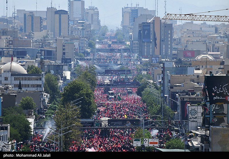 بدرقه آقای شهید ایران , تشییع آیتاللهالعظمی سید علی خامنهای , تشییع امام شهید , تشییع رهبر شهید , تشییع ,