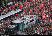 مراسم تشییع پیکر مطهر آقای شهید ایران - 2