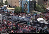 مراسم تشییع پیکر مطهر آقای شهید ایران - 2