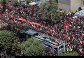 مراسم تشییع پیکر مطهر آقای شهید ایران - 2