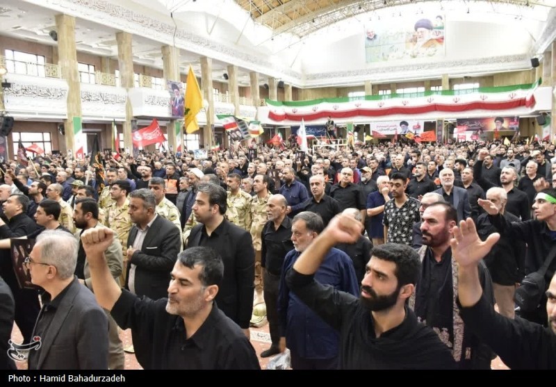 عزاداری مردم گرگان در سوگ قائد شهید امت
