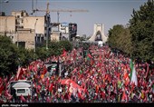 مراسم تشییع پیکر مطهر آقای شهید ایران - 11