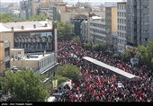 مراسم تشییع پیکر مطهر آقای شهید ایران - 12