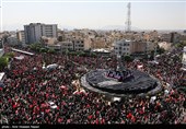 مراسم تشییع پیکر مطهر آقای شهید ایران - 12