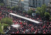 مراسم تشییع پیکر مطهر آقای شهید ایران - 12