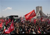 مراسم تشییع پیکر مطهر آقای شهید ایران - 12
