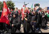 مراسم وداع با قائد شهید امت- ارومیه