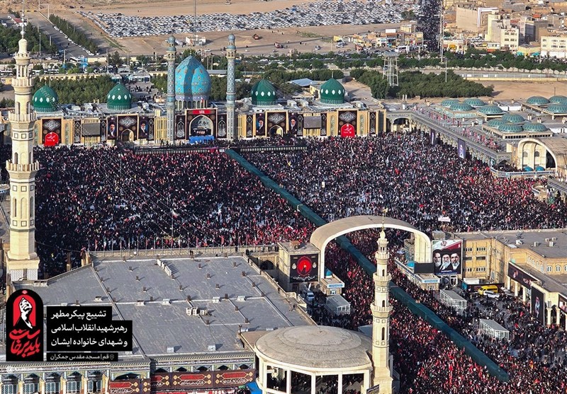 تشييع الامام الخامنئي ,