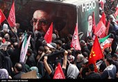 مراسم تشییع پیکر مطهر رهبر شهید انقلاب در قم-1