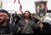 مراسم تشییع پیکر مطهر رهبر شهید انقلاب در قم-1