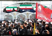 مراسم تشییع پیکر مطهر رهبر شهید انقلاب در قم-1