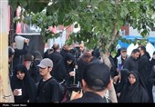برپایی موکب سمنانی ها در منطقه 8 تهران