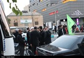 برپایی موکب سمنانی ها در منطقه 8 تهران