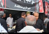 برپایی موکب سمنانی ها در منطقه 8 تهران