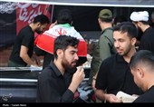 برپایی موکب سمنانی ها در منطقه 8 تهران