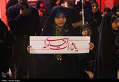 عزاداری در فراق رهبر شهید انقلاب -  زنجان