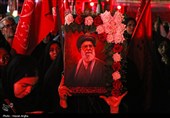 عزاداری در فراق رهبر شهید انقلاب -  زنجان