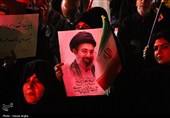 عزاداری در فراق رهبر شهید انقلاب -  زنجان