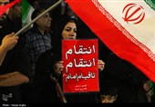 عزاداری در فراق رهبر شهید انقلاب -  زنجان