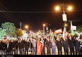 129مین شب ایستادگی مردم یاسوج در خونخواهی امام شهید