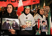 129مین شب ایستادگی مردم یاسوج در خونخواهی امام شهید