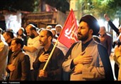 129مین شب ایستادگی مردم یاسوج در خونخواهی امام شهید