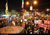 129مین شب ایستادگی مردم یاسوج در خونخواهی امام شهید
