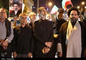 129مین شب ایستادگی مردم یاسوج در خونخواهی امام شهید