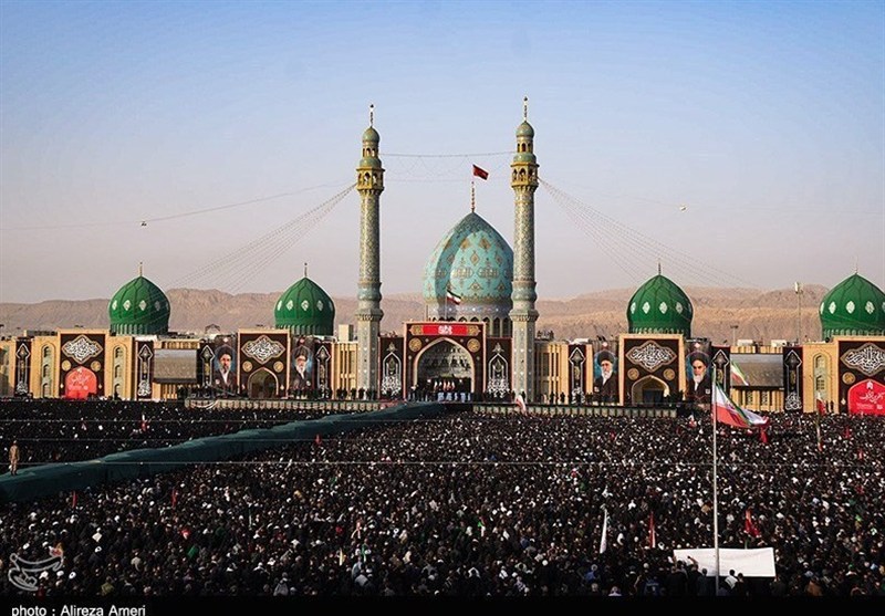 استان لرستان , تشییع رهبر شهید , تشییع امام شهید , امام شهید , بدرقه آقای شهید ایران , آیت الله جوادی آملی , 