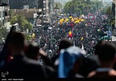 تشییع میلیونی پیکر قائد شهید امت در نجف اشرف -2
