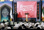 تجمع دو هزار نفری دانش آموزان زنجانی
