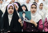 تجمع دو هزار نفری دانش آموزان زنجانی