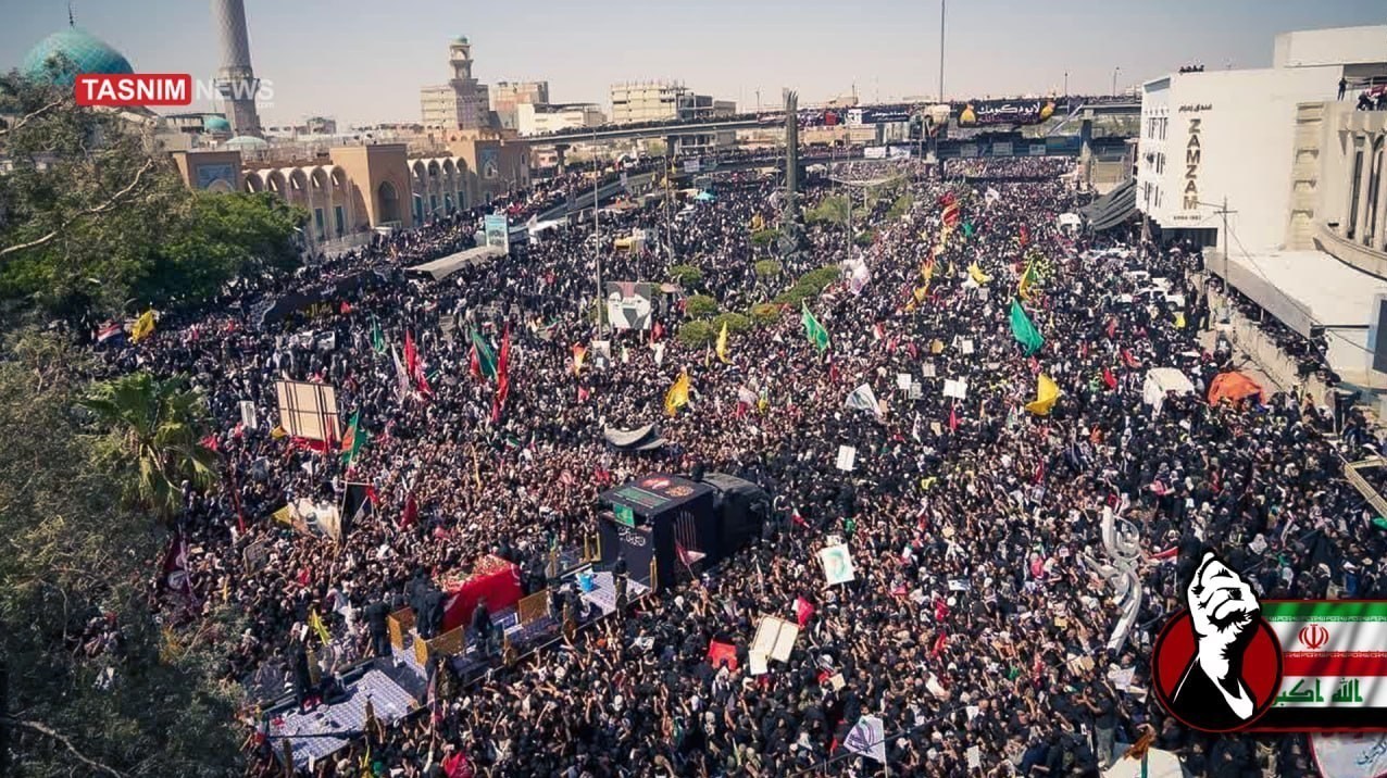 کشور عراق , تشییع آیتاللهالعظمی سید علی خامنهای , تشییع امام شهید , تشییع رهبر شهید , کربلا ,