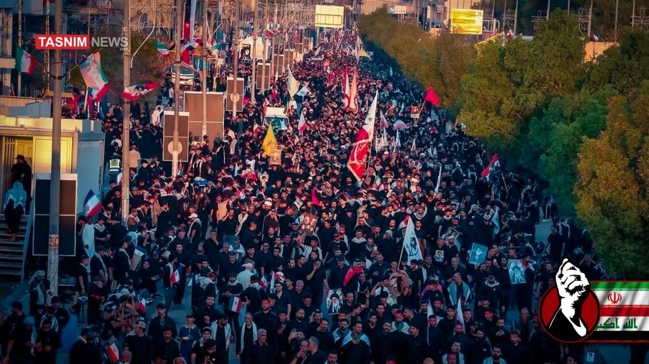 کشور عراق , تشییع آیتاللهالعظمی سید علی خامنهای , تشییع امام شهید , تشییع رهبر شهید , کربلا ,