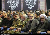 ادای احترام کارکنان دولت کرمان به امام شهید ایران