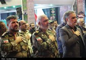 ادای احترام کارکنان دولت کرمان به امام شهید ایران