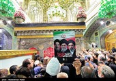 مشهد در آستانه تشییع پیکر رهبر شهید انقلاب
